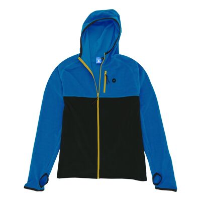 Polaire technique Montagne unisexe PHANTOM HOODIE - Bleu Roi - S