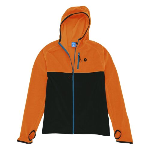 Polaire technique Montagne unisexe PHANTOM HOODIE - Orange - S