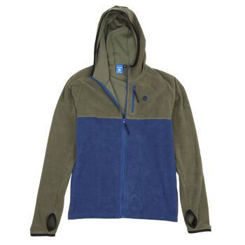 Polaire technique Montagne unisexe PHANTOM HOODIE - Kaki - M 1