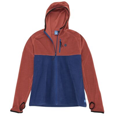 Polaire technique Montagne unisexe PHANTOM HOODIE - Ocre - XS