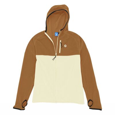 Polaire technique Montagne unisexe PHANTOM HOODIE - Camel - S