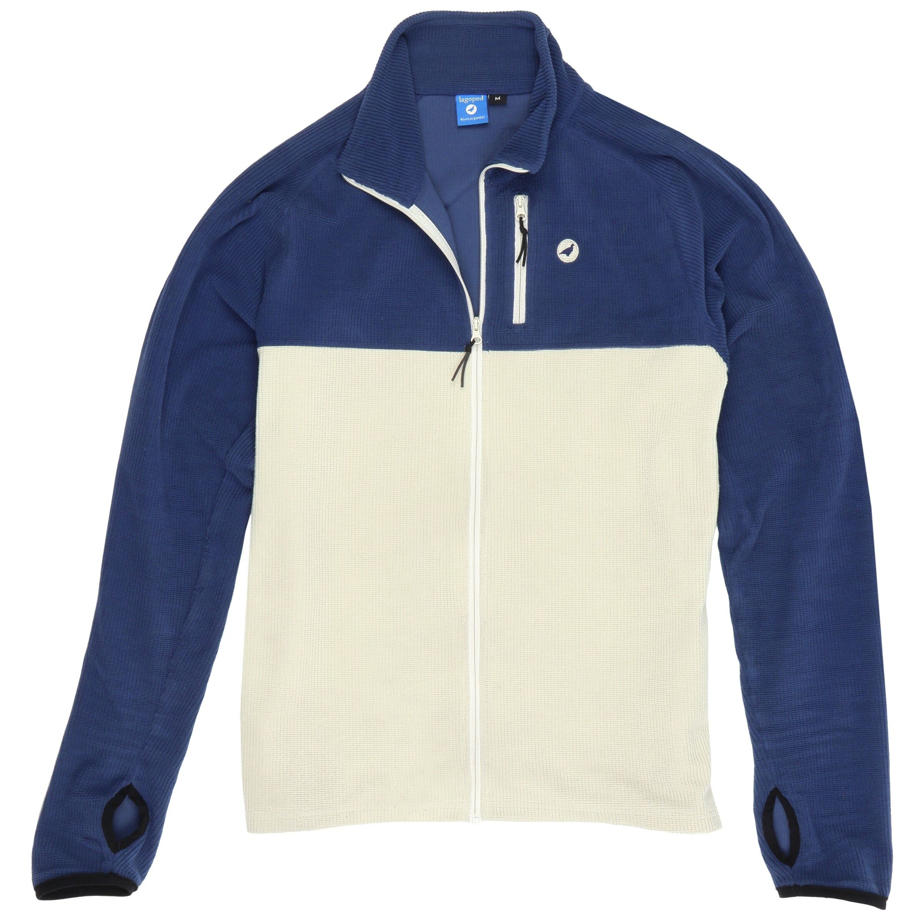 LAGOPED-POLAIRE TECHNIQUE NAVY - Ski touring ski fleece jacket