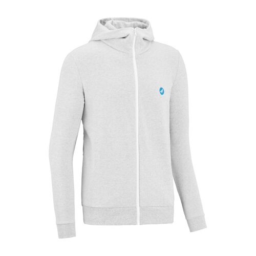 Sweat capuche SWEAREC Unisexe - Gris clair - XS