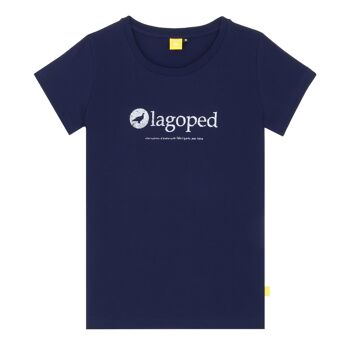 Teeshirt Femme TEEREC FLAG - Navy - L 1