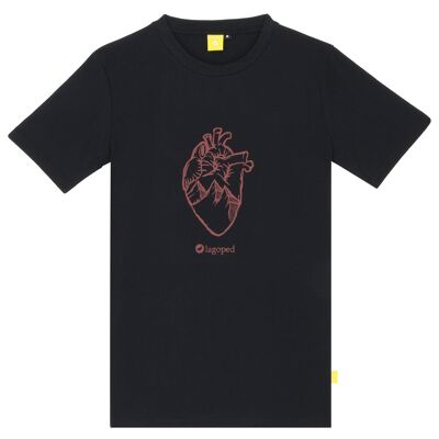 Teeshirt Homme TEEREC HEART - Noir - L
