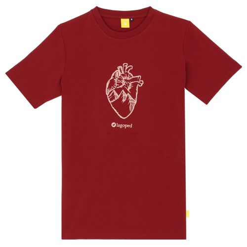 Teeshirt Homme TEEREC HEART - Rouge - XL