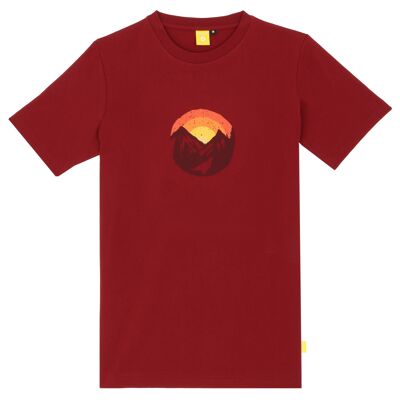 Teeshirt Homme TEEREC MOUNTAIN1 - Rouge - S