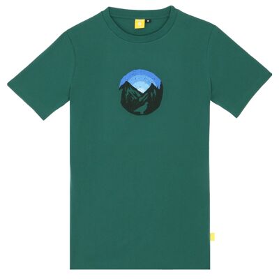 Teeshirt Homme TEEREC MOUNTAIN1 - Vert - XL