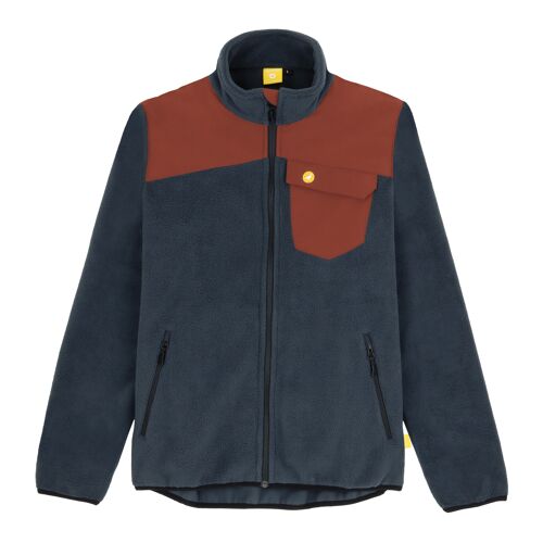 Polaire Montagne Homme RYPA - Graphite Ocre - L