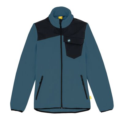 Polaire Montagne Femme RYPA - Bleu Sarcelle - M