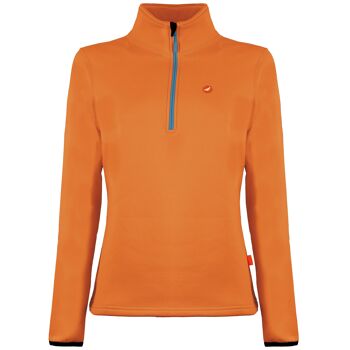 Micro Polaire Femme JULEECE - Orange - M 1