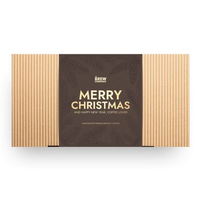 COFFRET CADEAU DE NOËL AUX GRAINS DE CAFÉ SPÉCIALISÉS