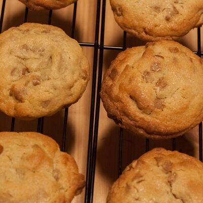 Biscuits Cookies caramel et pépites de chocolat - VRAC 1 kg