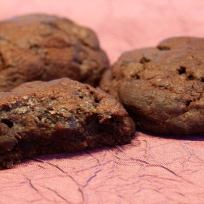 Biscuits Cookies tout chocolat - VRAC 1 kg