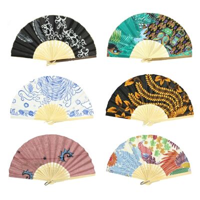 Waaier Batik - The Traditional Fan – Hippie Monkey