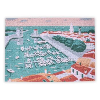 Puzzle 1000 pièces : La Rochelle 2