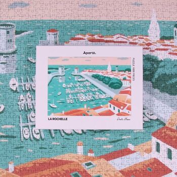 Puzzle 1000 pièces : La Rochelle 3