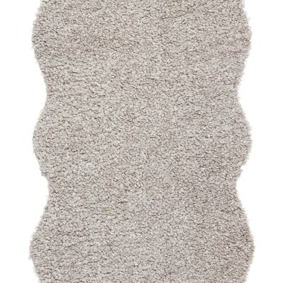Spring - Grande tappeto imitazione pelle di pecora Lumme - Sabbia