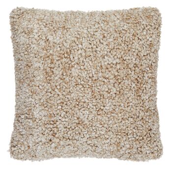 Spring - Coussin en peau de mouton imitation Lumme - Toffee 2