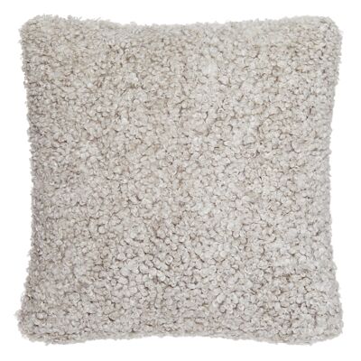 Spring - Coussin en peau de mouton imitation Lumme - Sable