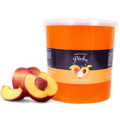 Peach fruit pearls 3.2kg for Bubble Tea