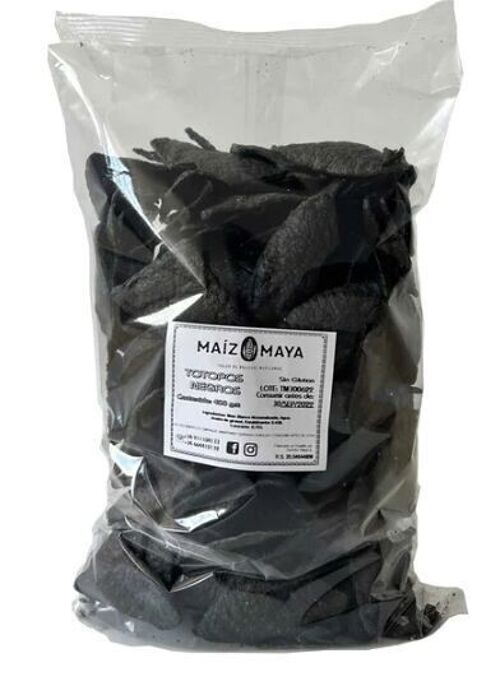 Totopo maiz buk negro - Maiz Maya - 5 kg