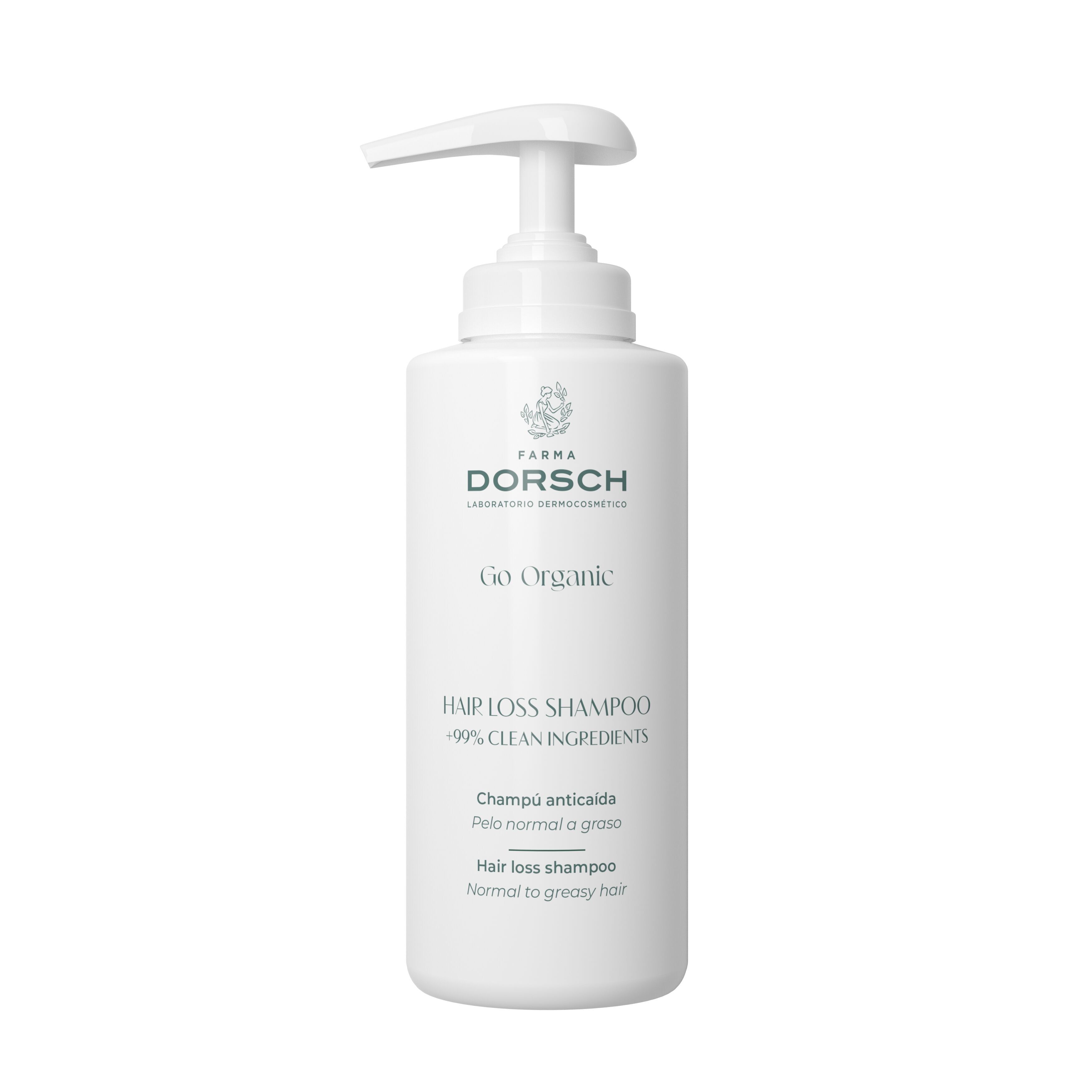 HAIR LOSS SHAMPOO-NORMAL TO OILY HAIR - +99% Clean Ingredients 500ml