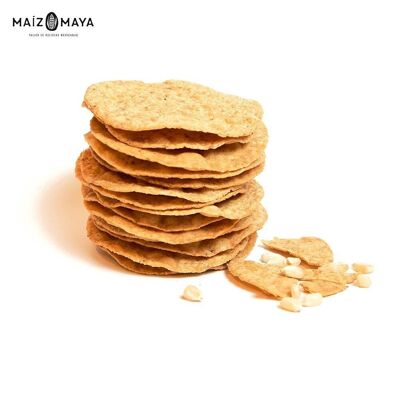 Tostadas de Maíz 10 cm (20 pzas) - Maiz Maya - 200 g