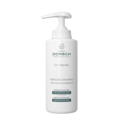 SHAMPOO ANTICADUTA CAPELLI NORMALI A SECCHI - +99% Ingredienti Clean 500 ml