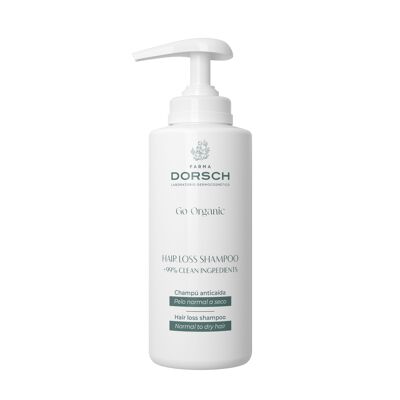 Shampoo gegen Haarausfall – normales bis trockenes Haar – +99 % saubere Inhaltsstoffe, 500 ml