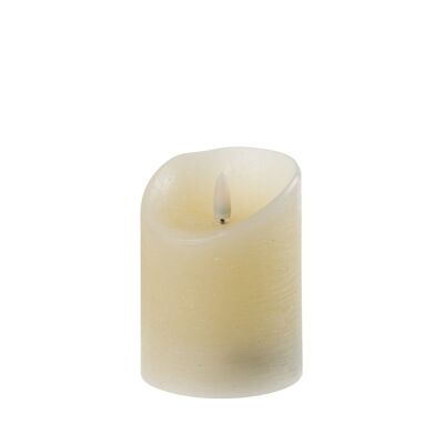 Realistic flame LED candle PM ivory