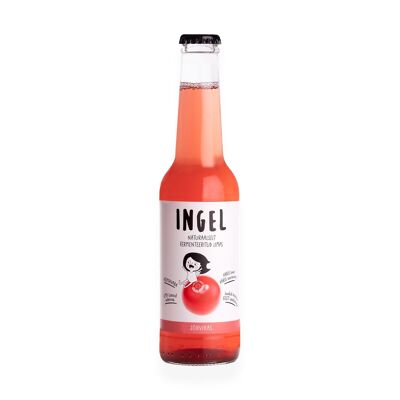 Ingel natürlich fermentiertes Cranberry-Soda 275 ml (12 Flaschen)