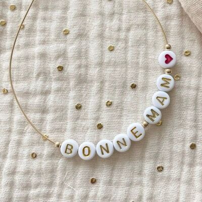PULSERA “MAMÁ FELIZ ♡”