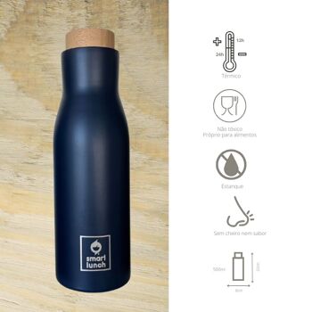 Bouteille Thermique SmartBottle 500 ml Bleu 2