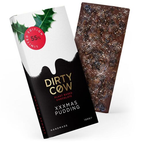 Xxxmas Pudding Plant Based Vegan Chocolates Christmas 2023