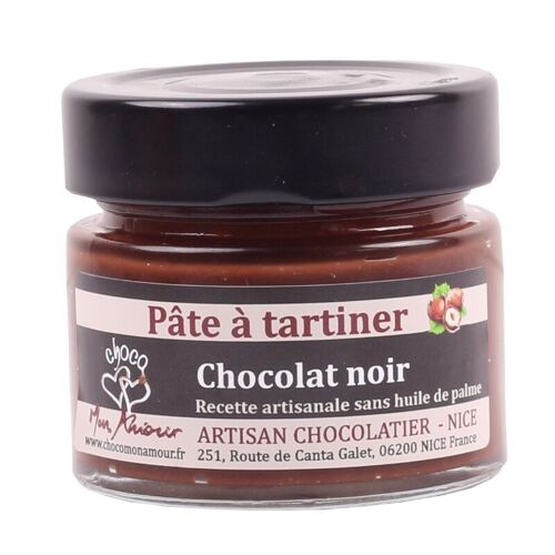 Pâte à tartiner chocolat noir - 100g