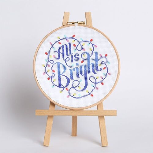 All is Bright- Cross Stitch Kit