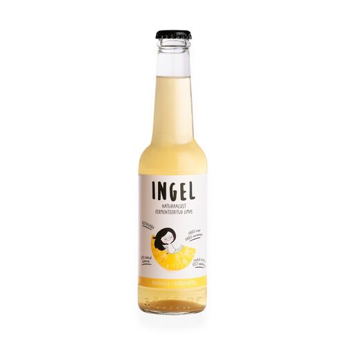 Ingel Naturally Fermented Pineapple-Lemongrass Soda 275ml (12 bottles)