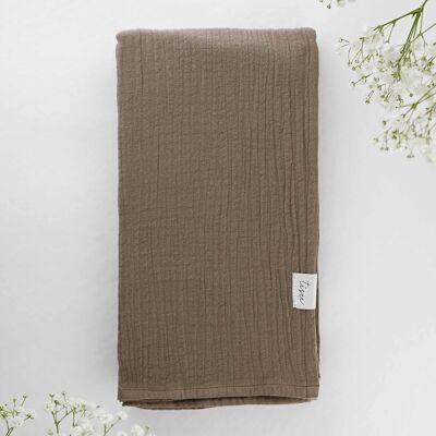 TISU muslin swaddle, Mocca