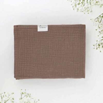 TISU muslin, Mocca