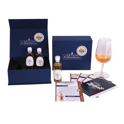 Hispanic Rum Tasting Box - 3 x 40ml - Le P'tit Latino - Tasting Sheets Included - Premium Prestige Gift Box - Solo or Duo