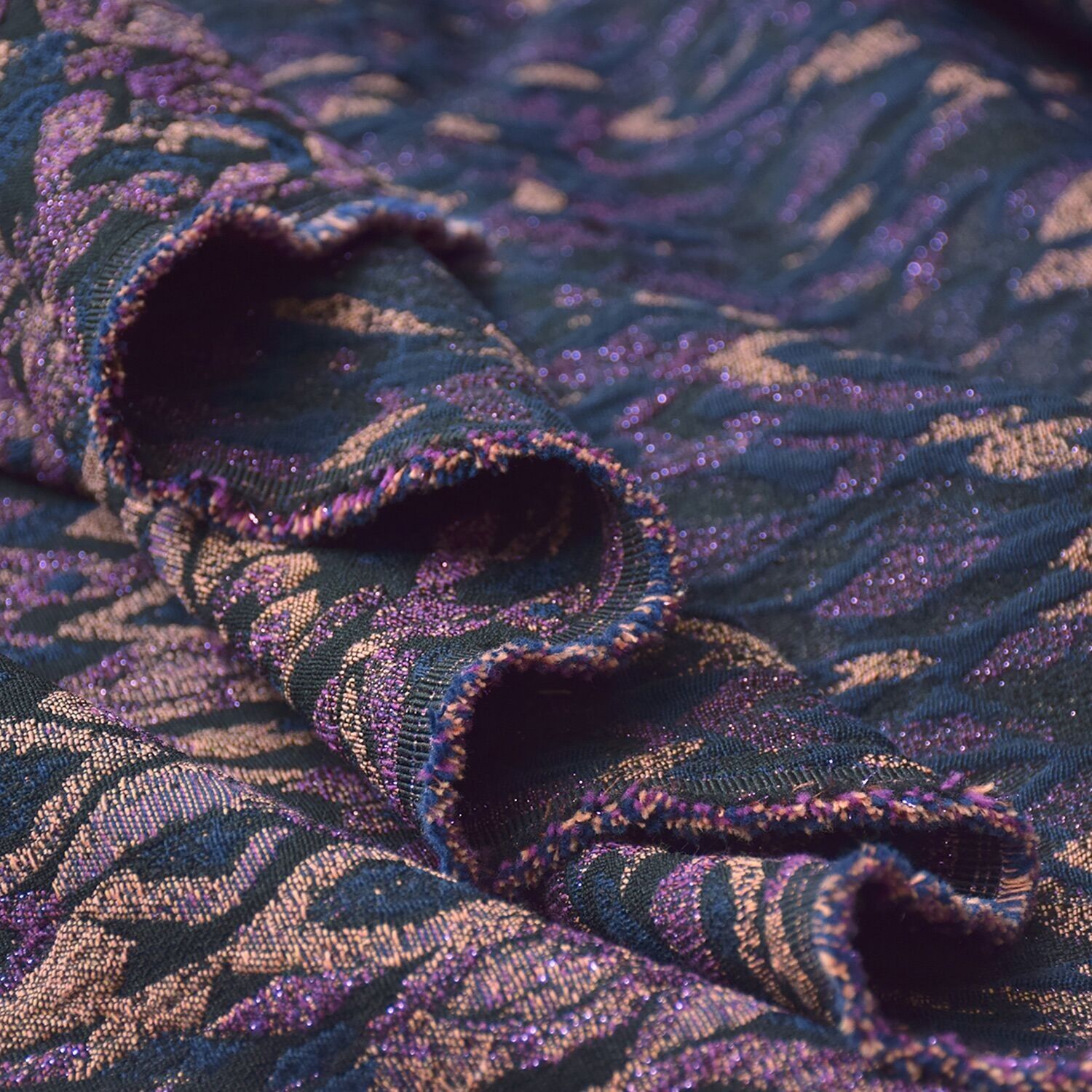 Tessuto jacquard diamante