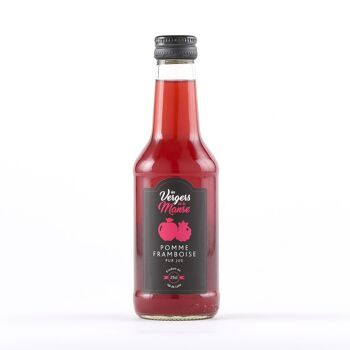 JUS DE POMME ET FRAMBOISE – 25 CL – Par 12 – LES VERGERS DE LA MANSE