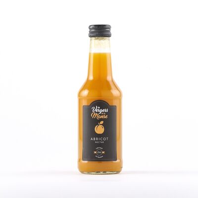 APRICOT NECTAR – 25 CL – Pack of 12 – LES VERGERS DE LA MANSE