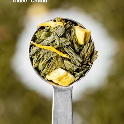 Tè verde Passion all'ananas biologico - 100g