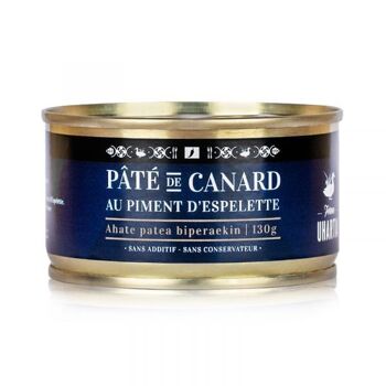 PÂTÉ DE CANARD AU PIMENT D'ESPELETTE 1