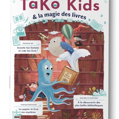 Children's magazine TaKo Kids & the magic of books - reading and activities in French