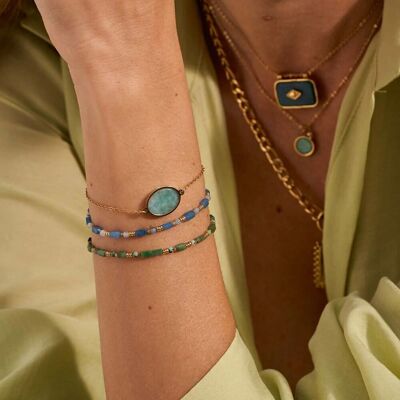 Carlota-Armband – Natursteine