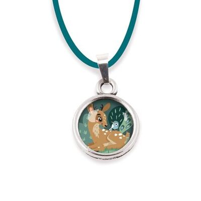 Children's Necklace Silver surgical stainless steel - Fawn