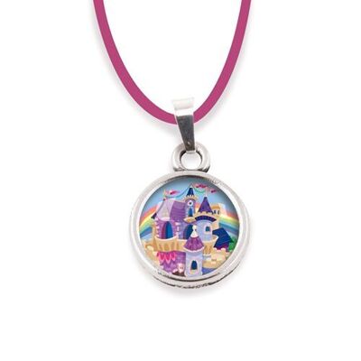 Children's Necklace Silver surgical stainless steel - Château